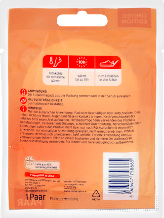 Fußwärmer (1 Paar) Balea