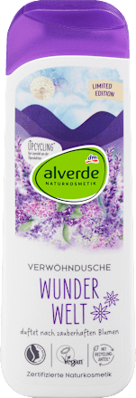 Negovalni gel za tuširanje WUNDERWELT alverde NATURKOSMETIK