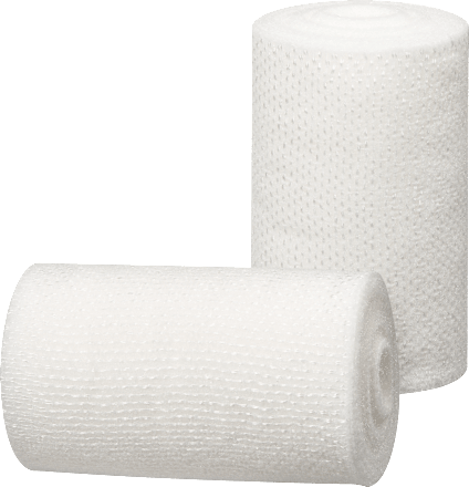 Elastische Fixierbinden, 6 cm x 4 m (gedehnt), 2 Rollen Mivolis