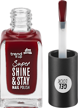 Nagellack Super Shine & Stay 890 Dark Red trend !t up