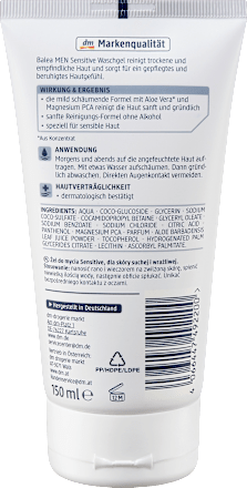 Waschgel Sensitive Balea MEN