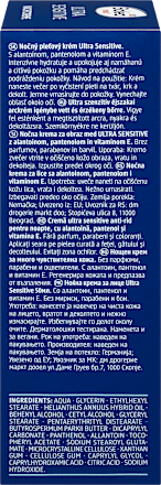 Krem na noc Ultra Sensitive Balea med
