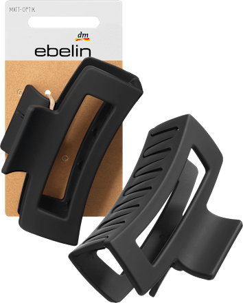 Klamra do włosów, matowa, z wycięciem ebelin