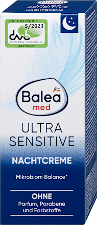 Krem na noc Ultra Sensitive Balea med