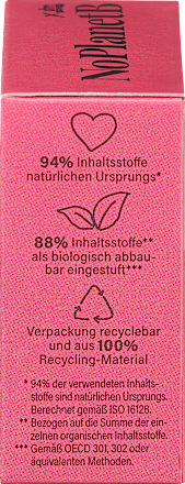 Feste Pflegedusche Himbeere & Limettenkernöl No Planet B