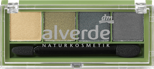 Lidschatten Palette 85 Galactic Green alverde NATURKOSMETIK
