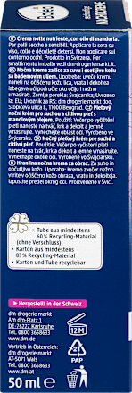 Noćna krema za suvu i osetljivu kožu lica Balea