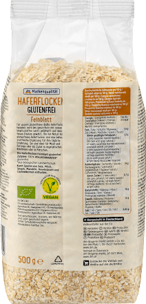 bio ovesné vločky malé bezlepkové dmBio