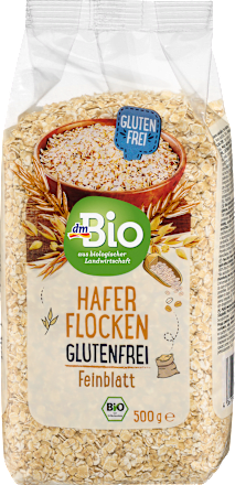 bio ovesné vločky malé bezlepkové dmBio
