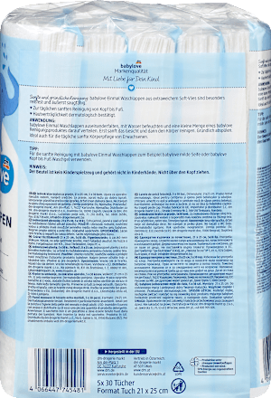 Einmal-Waschlappen (5x30 St) babylove