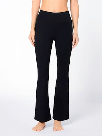 Leggings Flared Soft-Touch schwarz Gr. 40/42 nur die