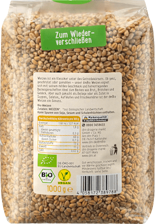 Getreide, Weizen dmBio