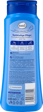 3in1 hranljivo mleko za telo Balea