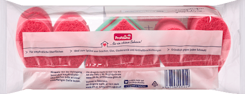 Sunđeri za pranje sudova u obliku srca Profissimo