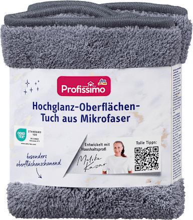 Hochglanz-Oberflächentuch aus Mikrofaser Profissimo