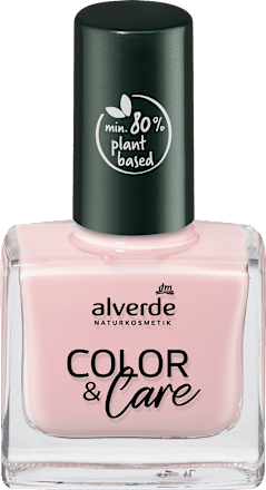 Körömlakk Color & Care, 90 Milky Rose alverde NATURKOSMETIK