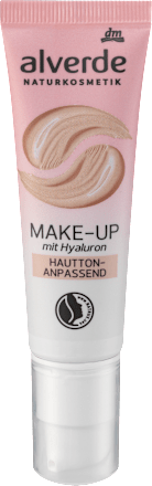 Tekoča podlaga MAKE-UP s hialuronom alverde NATURKOSMETIK