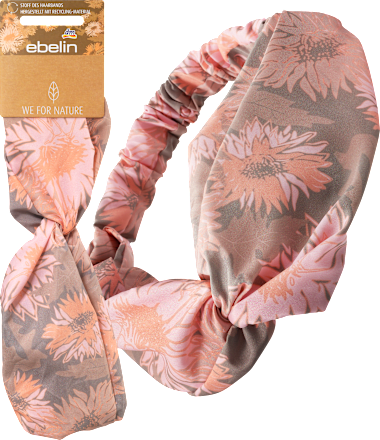 Opaska do włosów z nadrukiem z materiału z recyklingu J23 ebelin