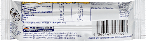 Proteinriegel 25%, Banana Bread Geschmack Sportness