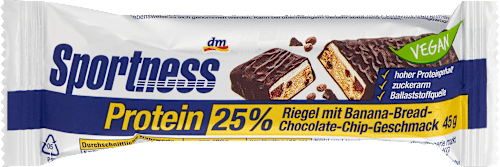 Proteinriegel 25%, Banana Bread Geschmack Sportness