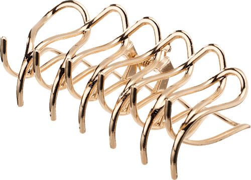 Haarklammern Metall, Gold-Optik ebelin