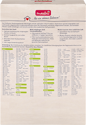 sáčky do vysavače PR30 + filtr  Profissimo