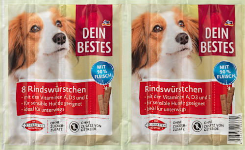 Snack salsicce di manzo DEIN BESTES