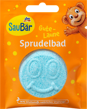 Kinder Badezusatz Sprudelbad Gute Laune SauBär