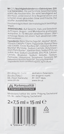 Gesichtsmaske mit 2% Elektrolyte alverde NATURKOSMETIK