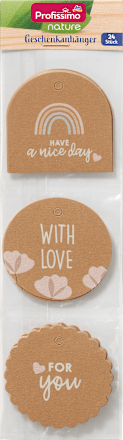 Geschenkanhänger nice day/for you/love Profissimo