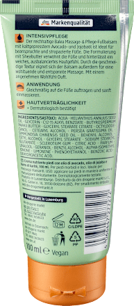 Fußcreme, Massage- & Fußpflegebalsam Feel Well Balea