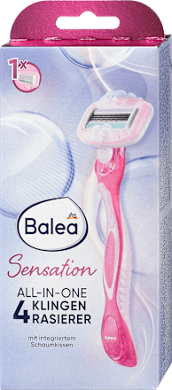Rasierer 4-Klingen Sensation Balea