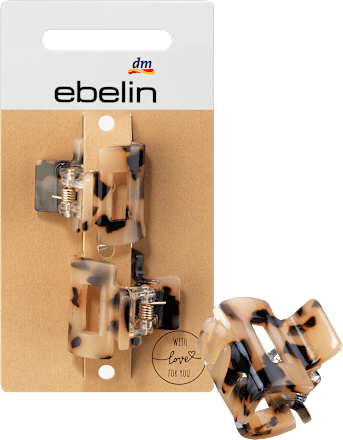 Haarspangen T-Shell Optik / Cut Out ebelin