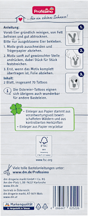 Nalepnice za Uskršnja jaja Profissimo