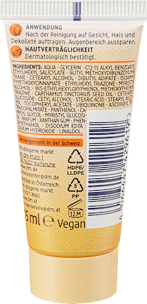  Cremă de față antirid Q10 SPF15 Travel Size Balea