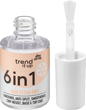 Base & Top Coat 6in1 Multitalent Transparent trend !t up