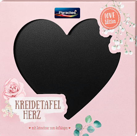 Kreidetafel Hochzeit Paradies