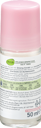 Deo Roll-On Invisible alverde NATURKOSMETIK