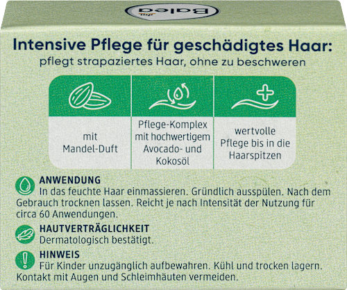 Festes Shampoo Avocado Mandelmilch  Balea