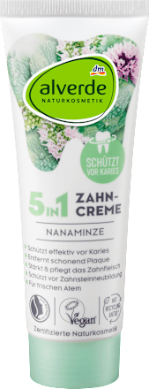 Zahnpasta 5in1 Nanaminze alverde NATURKOSMETIK