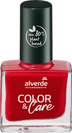 Nagellack Color & Care 40 Classic Red alverde NATURKOSMETIK