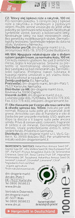 Körperöl Relax Bio-Wildrose, Bio-Sanddorn alverde NATURKOSMETIK