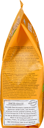 Keks od spelte s maslacem, 3+ g dmBio