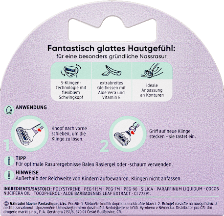 Rasierklingen Fantastique  Balea
