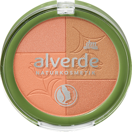 Rdečilo za lica Multi-Color, 30 Sunkissed Glow alverde NATURKOSMETIK