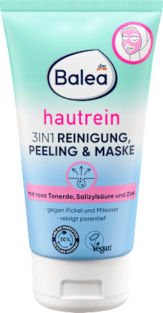Reinigung, Peeling & Maske 3in1 hautrein Balea