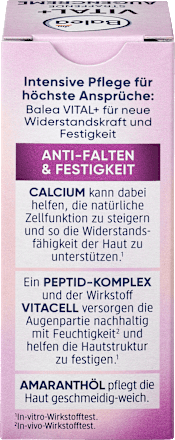 Augencreme Vital+ straffend Balea