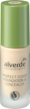 Foundation & Concealer Perfect Cover 05 Porcelain alverde NATURKOSMETIK