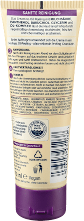 Peeling Cream-to-Oil Overnight Balea