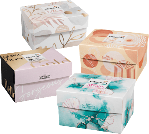 Vatirani štapići za uši u kutiji, više vrsta ebelin